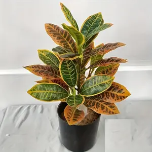 2pcs Artificial Color-Changing Wood Branch, Indoor Faux Plant, Available in Small And Large Sizes, Perfect for Home Decor with Short Ferns, These Vibrant Green Plants Are Ideal for Creating a Backdrop Or Plant Wall with a Realistic Feel