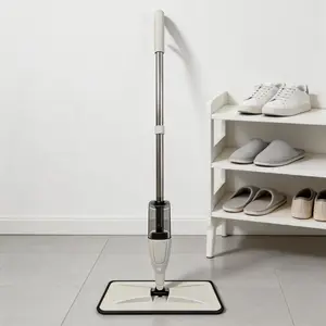 Microfiber Spray Mop for Floor Cleaning - Lightweight, Easy-to-Operate Spray Function, Wet & Dry Use for Kitchen, Wood, Laminate, Tile Floors