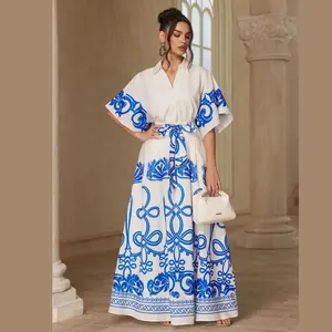Santorini Muse Maxi Dress