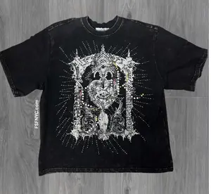 Rise - Mori Studded T-shirt - Black - S453