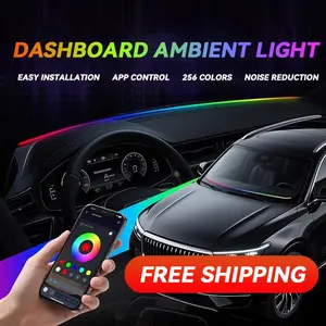 [Great DealRGB Car Interior LED Lights, APP Control USB Port Color Changing Ambient Lighting, Universal Car Truck Interior Decor, Perfect Mothers Day Gifts for Men Women Teen Boys Girls