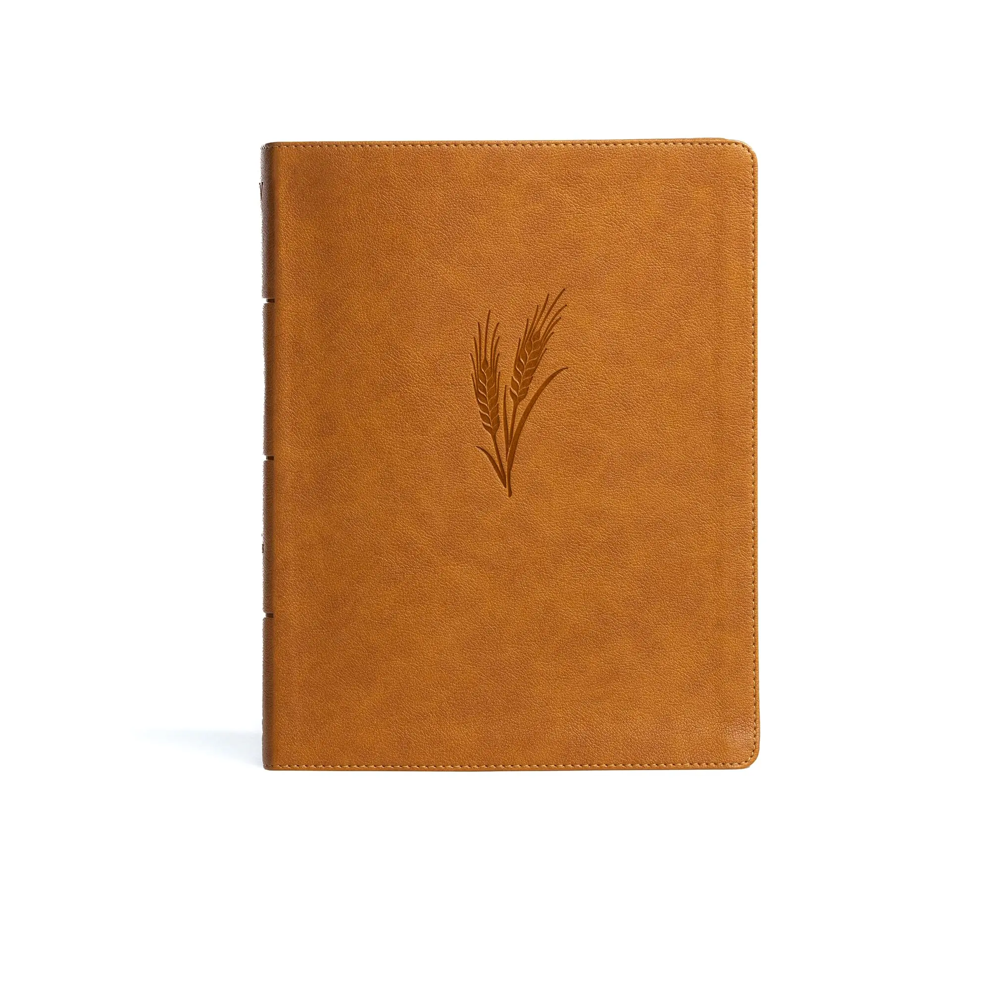 KJV Notetaking Bible, Large Print Edition, Camel Leathertouch -- Holman Bible Publishers - Bible
