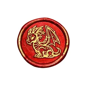 Dragon Envelope Wax Seals – Peel & Stick Multiple Colors