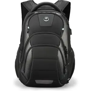 Design TSA Business Laptop Backpack for Men, Large Capacity Travel Backpack with  Find My Network and USB  Port Tech Backpacks Fits 17 Inch  Black| SD1643FB-01