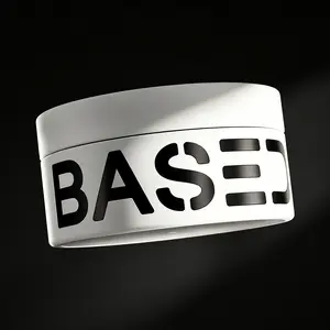 BASED Hair Clay - Strong Hold Matte Finish 3oz Jar Non-Toxic Shea Butter Beeswax Essential Clays Haircare