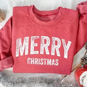 Vintage women’s “Merry Christmas” sweatshirts, holiday sweaters, and comfortable, cute Christmas gifts are perfect for celebrating Christmas in a fashionable way