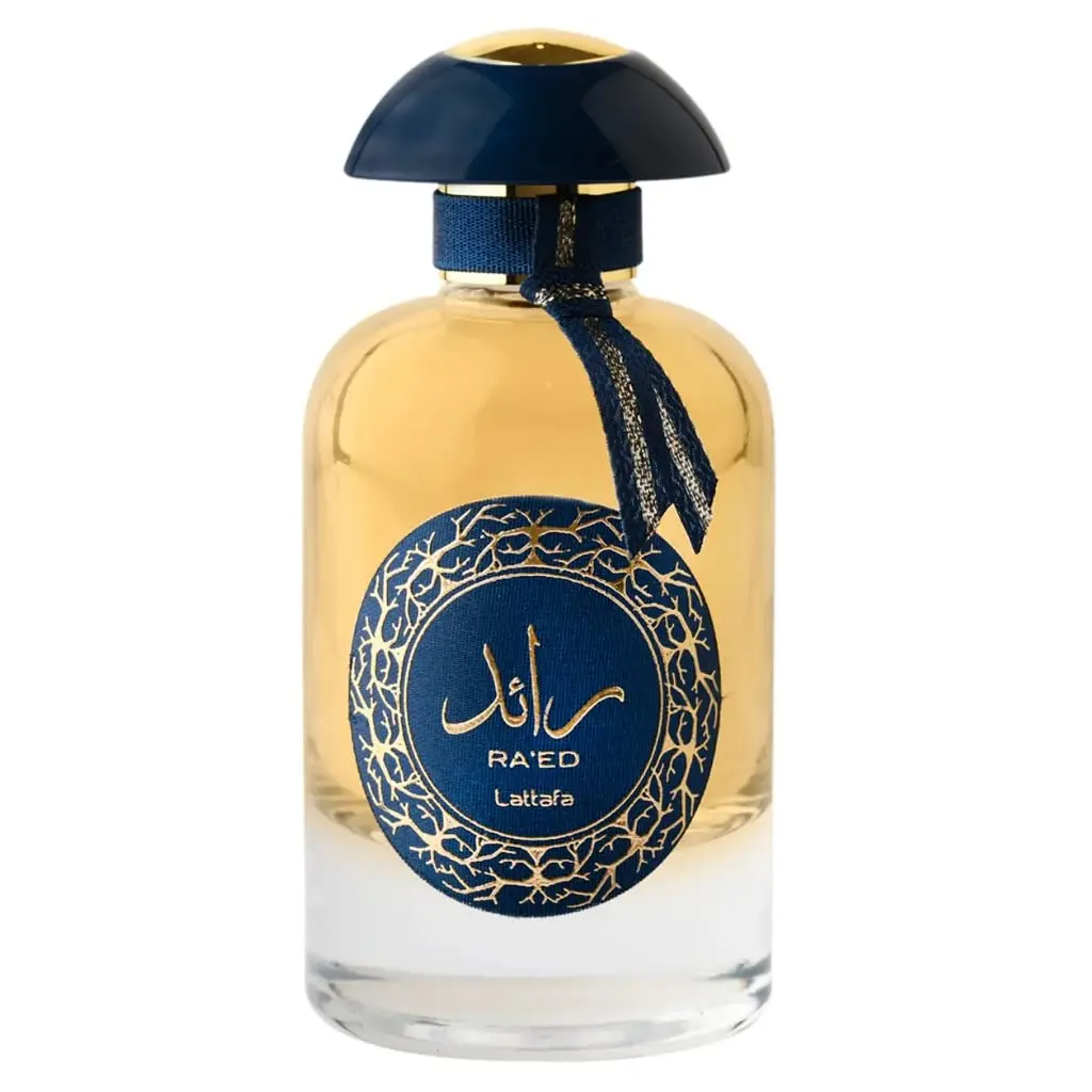 Lattafa Ra'ed Gold Luxe Eau de Parfum 100ml - Luxury Arabic Unisex Fragrance, Sweet Woody Oriental Scent, Long-Lasting Perfume