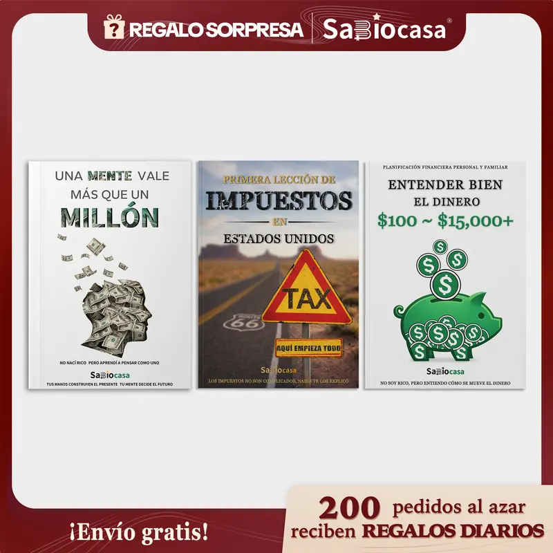 Combo Riqueza Inteligente en USA  Mentalidad, dinero e impuestos para construir una vida financiera más fuerte