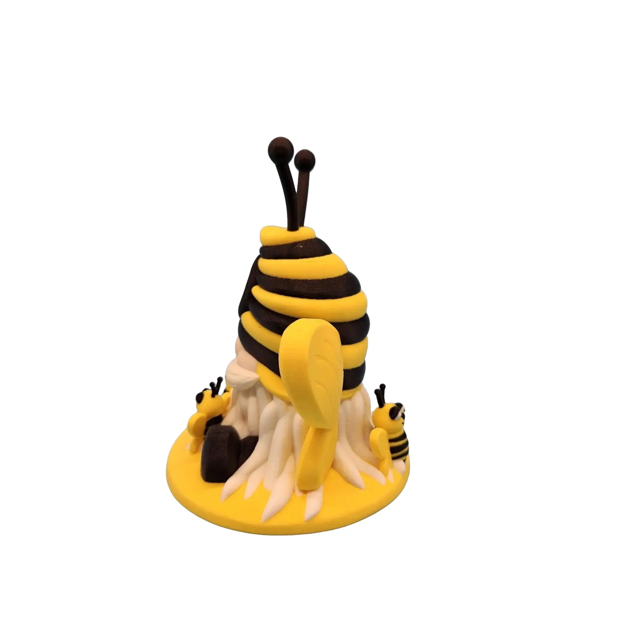 3D-Printed Bee Gnome/Tomte – Whimsical Indoor & Outdoor Decor