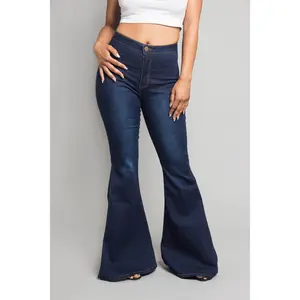Bell Bottom Slit Jeans