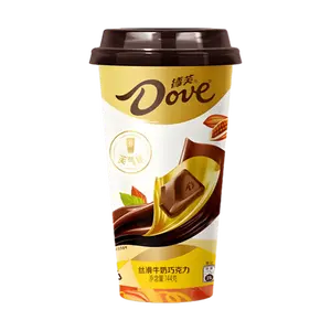 DOVE Milk Chocolate Smooth & Silky, 10-Piece Share Size Pouch (144g) - Celebrity Favorite, Perfect for On-the-Go Snacking DOVE Milk Chocolate Smooth & Silky, 10-Piece Share Size Pouch (144g) - Celebrity Favorite, Perfect for On-the-Go Snacking