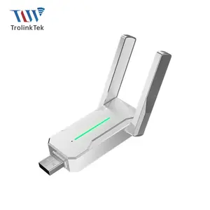 Dual-Band USB Bluetooth-compatible Wi-Fi Adapter Ax900 Wifi6, Compatible with Desktops & Laptops, 5GHz(600 Mbps)+2.4GHz(286 Mbps), Wireless Network