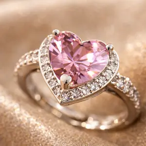 Trendy Luxury Wedding Ring Set for Women Shiny Minimalist Design Pinky Ring Style Adjustable Comfort Fit for Bridal Engagement Daily Wear and 2026 Costume Sets No Sizing Needed