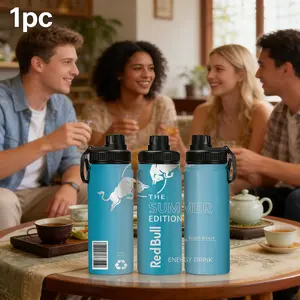 1pc 20oz Insulated Cup with Handle, Stainless Steel Material, Leak-Proof Lid, Long-Lasting Cold and Hot Preservation, Reusable Coffee Cup Gift Option