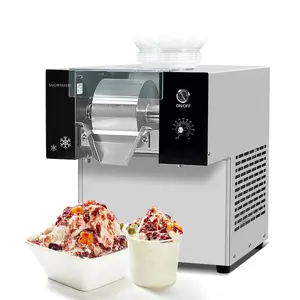 Kolice Home/Commercial Korean Shaved Ice Machine, 275 lbs(125kg)/day Snowflake Ice Machine, Snow Cone Shaver, Air Cooling for Desserts Shops, Food Truck, Restaurant, Milktea Shops, etc
