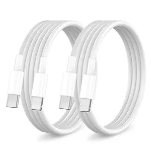 PD 20W Type-C Fast Charging Data Cable, 2 Counts Fast Charging USB-C Data Cable, Portable Cable for iPhone iPad