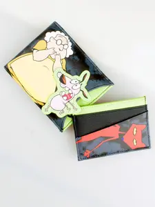 High-Quality Bi-Fold Cartoon Wallet, Semi-Active Card Holder, Fashionable ID Window, Stylish and Functional Accessory