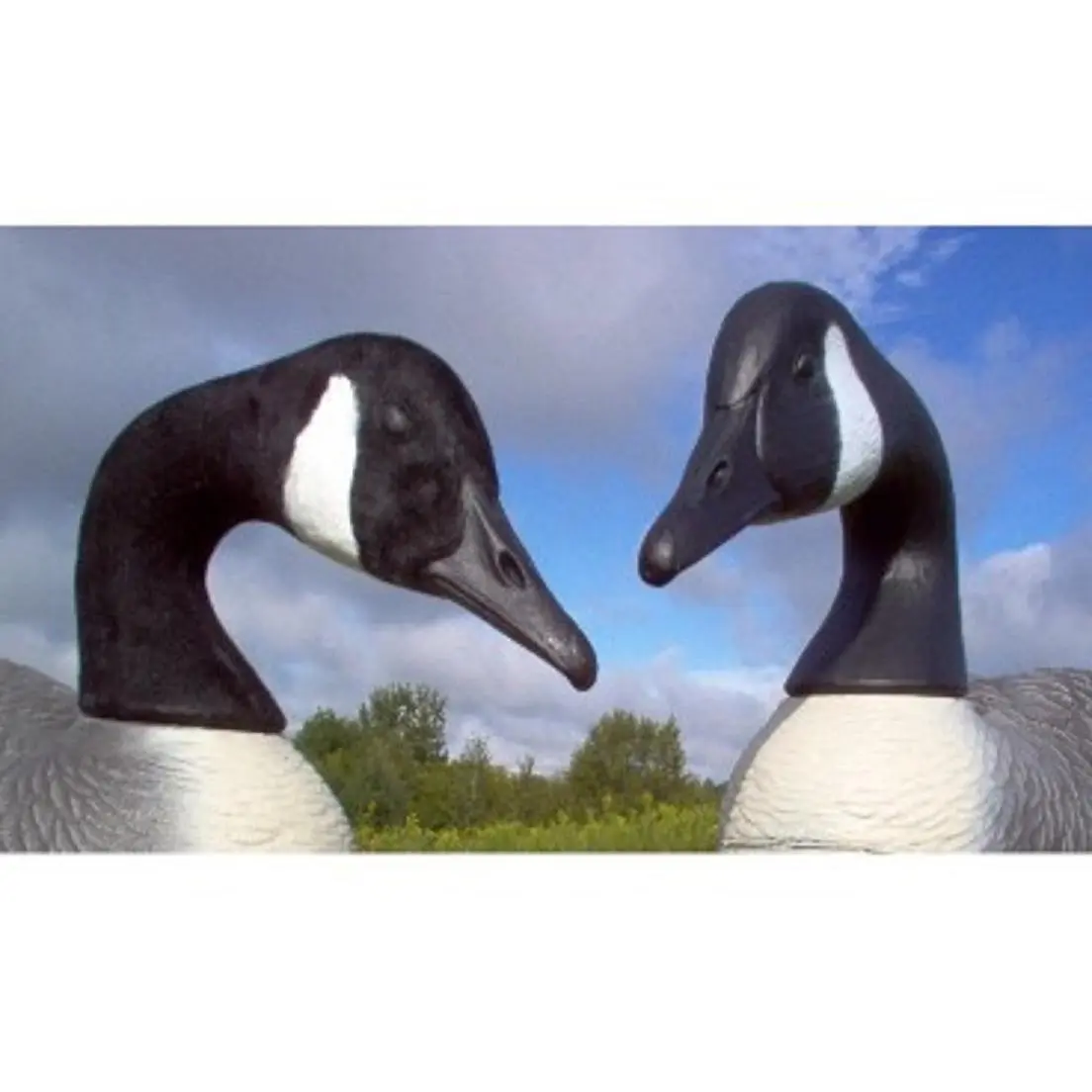 Fowl Flocker's Canada Goose Decoy Flocking Kit Medium 50 Decoy Heads (International Orders)