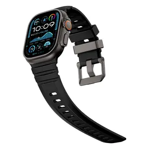 Sport Watch Band for Apple Watch Ultra 3/2/1 & SE 3/2/1 & Series 11 10 9 8 7 6 5 4 3 49mm 46mm 45mm 44mm 42mm 41mm 40mm 38mm, Shockproof & Scratch Resistant Rugged for women Men [WATCH NOT INCLUDED]