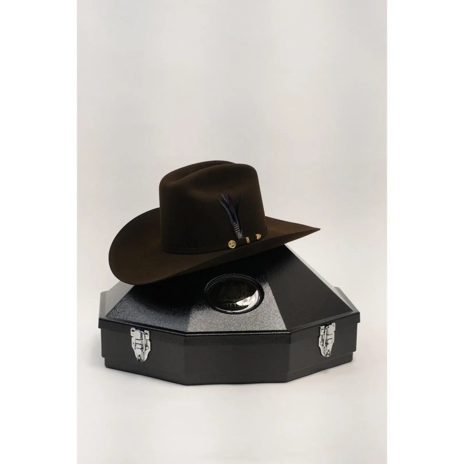 STETSON EL PRESIDENTE 100X CHOCOLATE COPA ALTA