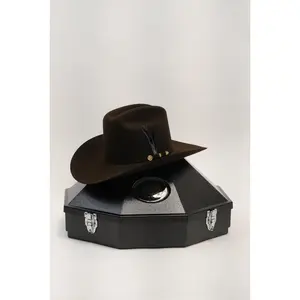 STETSON EL PRESIDENTE 100X CHOCOLATE COPA ALTA