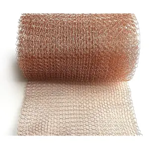 Copper Mesh Roll Rodent Mesh Copper  Rodent Copper Wire Mesh Screen  Protection 5" x 118"