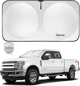 AstroAI Windshield Sun Shade, Foldable Car Sun Shade for Windshield Blocks UV Rays Sun Visor Protector Sunshade-Protect and Cool Your Vehicle Interior(X-Large 66.98 x 39.4 inches)