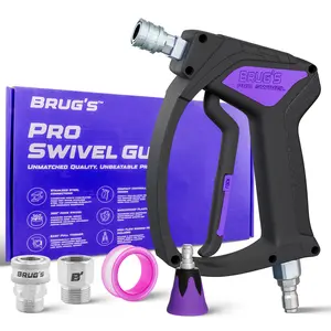 Brug's Pro Swivel Gun V2.0 | Short Wand for Pressure Washer + Nozzle | Auto Detailing Brug's Pro Swivel Gun V2.0 | Short Wand for Pressure Washer + Nozzle | Auto Detailing