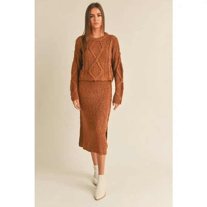 The Channing Sweater Skirt Set