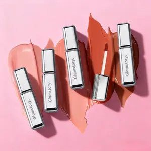 Glamstory Poptide Velvet Lip Tint Cozy Vibes Effortless Beauty Long-Wear Creamy Lipstick Peptide Gloss Lightweight Vegan Cruelty-Free Makeup Lipgloss Matte Smooth Blend Chocolate - Glossy, Cosmetic, Lip Lacquer Liquid Lip Mousse Tint
