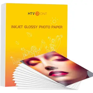 Glossy Photo Paper for Printer, 100 Sheets Inkjet Printer Paper for Chip Bag Paper—Instant Dry Photo Paper 8.5 x 11 Glossy 180gsm