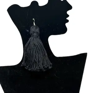 Tassel Yarn Earrings handmade earring