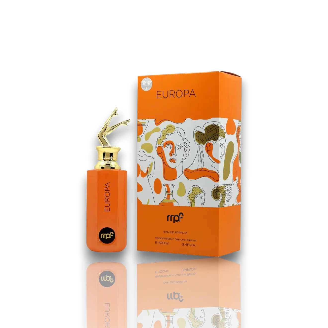 MPF | Europa | Women's Fragrance | 100 ML 3.4 OZ | Eau De Parfum | Lychee - Bergamot & Sweet Almond