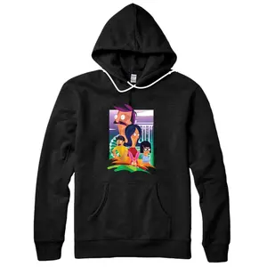 Bob's Burgers Belcher Colorful Portrait Pullover Hoodie