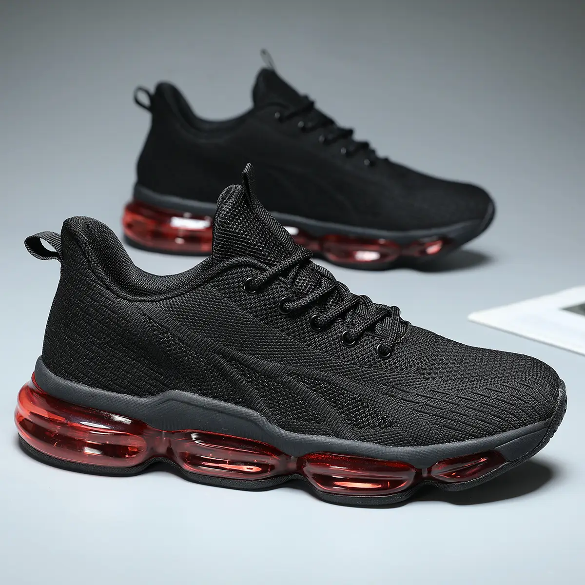 Men's Casual Lace up Low Top Running Shoes, Comfortable Lightweight Breathable Sports Running Shoes, Perfectfor Students and Outdoor Sport Closed Runn