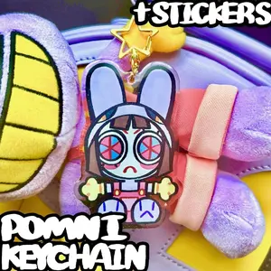 Jax-suit Pomni Keychain - The Amazing Digital Circus TADC