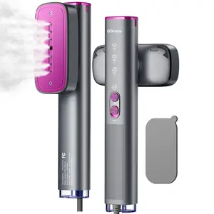 【FathersDayGift】OGHom Clothing Steamer for Travel-Ready,110-240V Lightweight , 2-in-1 Handheld Garment Steamer & Iron, 1000W Powerful Steam, 30s Fast Heat-Up Wrinkle Remover for Global Use,Father’s Day Gift for Dad, Travelers & Family,summerwins