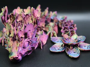 Articulated Baby Cherry Blossom Dragon -3D Printed Collectible desk figure