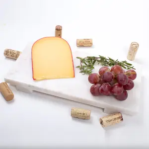 Small White Marble Cheese Board