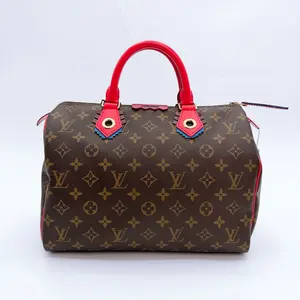 Pre-owned Louis Vuitton canvas Tote Bags Monogram Totem Speedy 30