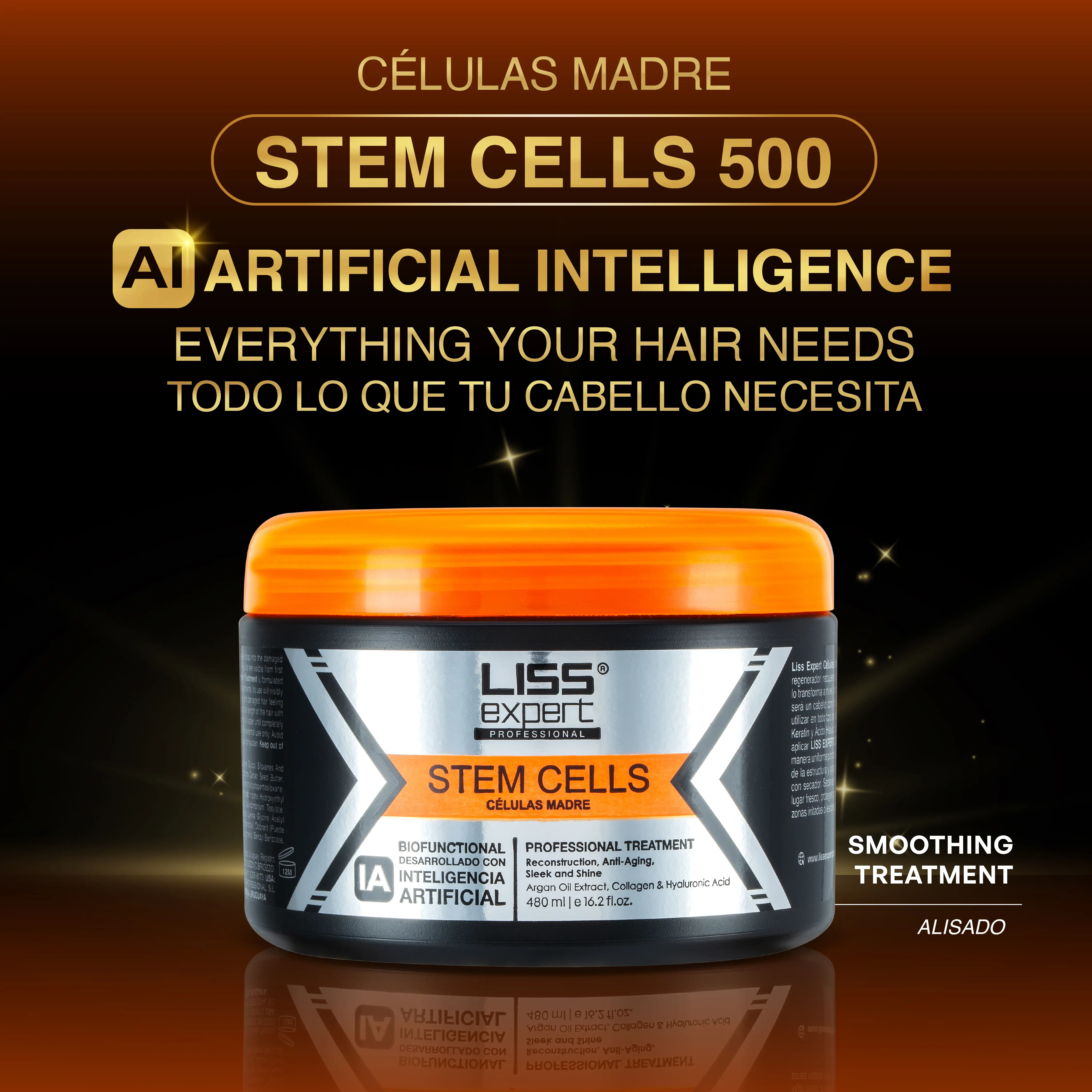 Liss Expert Professional Stem Cells Smoothing Treatment 16.9 oz