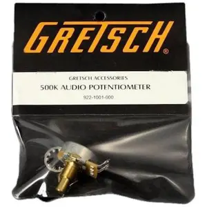 Genuine Gretsch CTS 500K Solid Shaft Audio Pot/Potentiometer, 922-1001-000