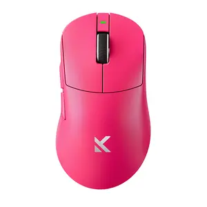 MCHOSE A7 Ultra RE Gaming Mouse, PAW3950 Sensor 42000 DPI, Dual 8KHz 0.15ms, 3-Mode Wireless Ergonomic for Large Hands