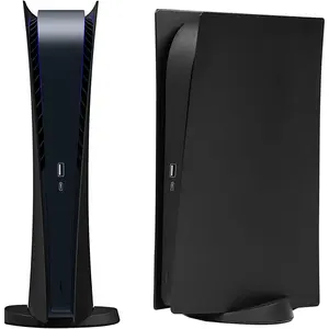 Digital Edition  Plates Cover  Shell Panels for PS5 Console, Accessories for  5 Protective Shell Replacement Faceplate (Black)