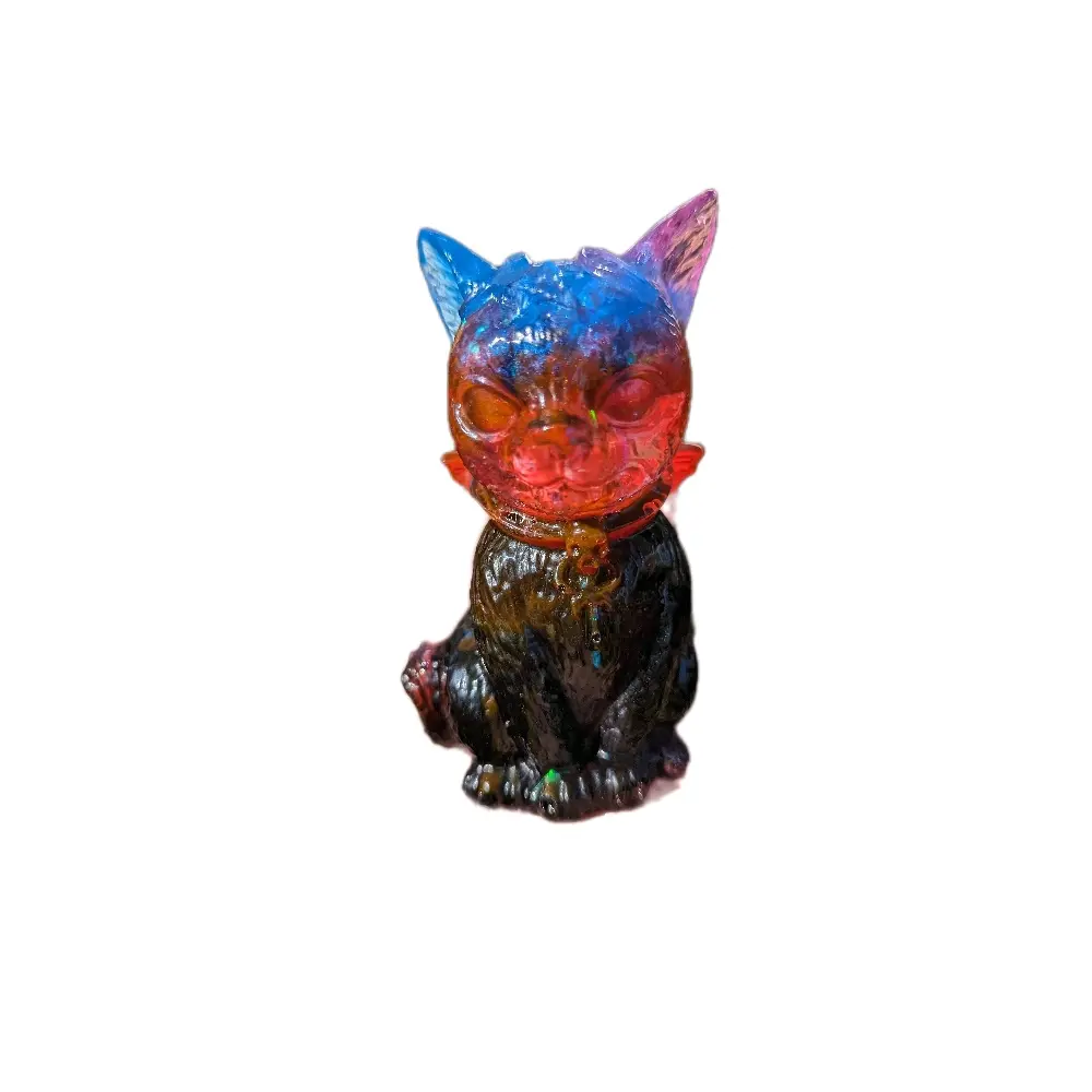 B Grade Crystal Cat Resin Crystal Cat