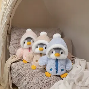 New Plush Toy Penguin in Three Different Colors, Perfect for Holiday Gifts: Birthday Presents, Christmas Gifts, Thanksgiving Gifts, Winter Gifts, and Thoughtful Presents for Friends and Family