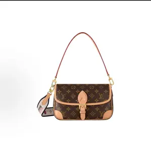 Pre-owned Louis Vuitton Modern Diane Monogram Canvas | Microchip Version, Full Authentic, Shoulder & Crossbody Handbag