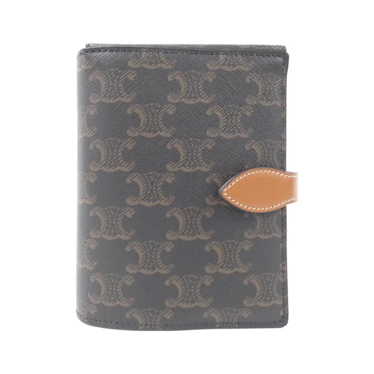 Pre-owned Celine Canvas Small Leather Goods Triomphe travel pouch