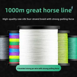 PE thread braided thread woven mesh thread kite thread sea fishing Luya line four series Daima PE fishing line