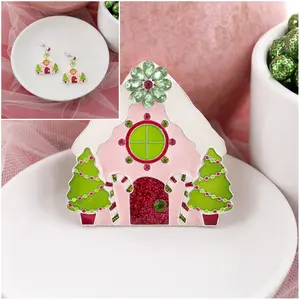 Cotton Candy Gingerbread House Gift Set